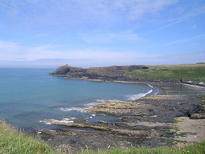 Abereiddy at Low Tide
