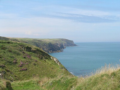 Coast line to west of Abereiddy