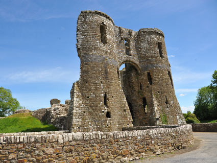 Main Entrance to Llawhaden Castle