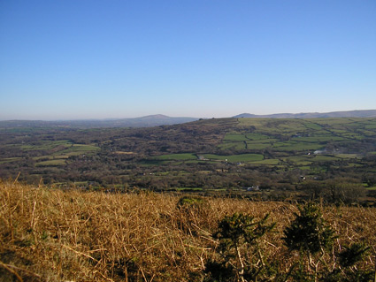 View of the Preseli Hills